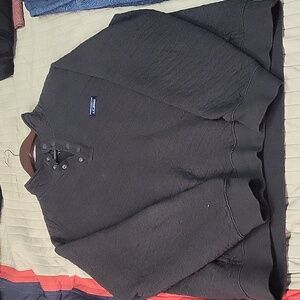 LL Bean Quarter Snap Button Sweatshirt